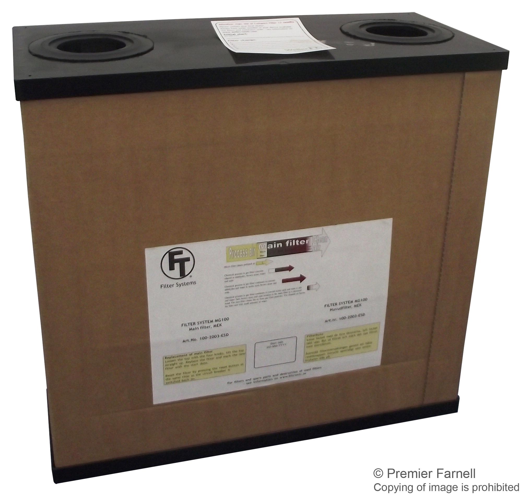 100-2003-ESDN FUME EXTRACTOR FILTER WELLER