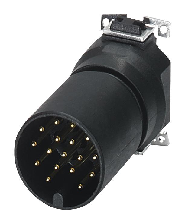1411930 INSERT, FLUSH TYPE, M12, 17POS, PIN, SMD PHOENIX CONTACT
