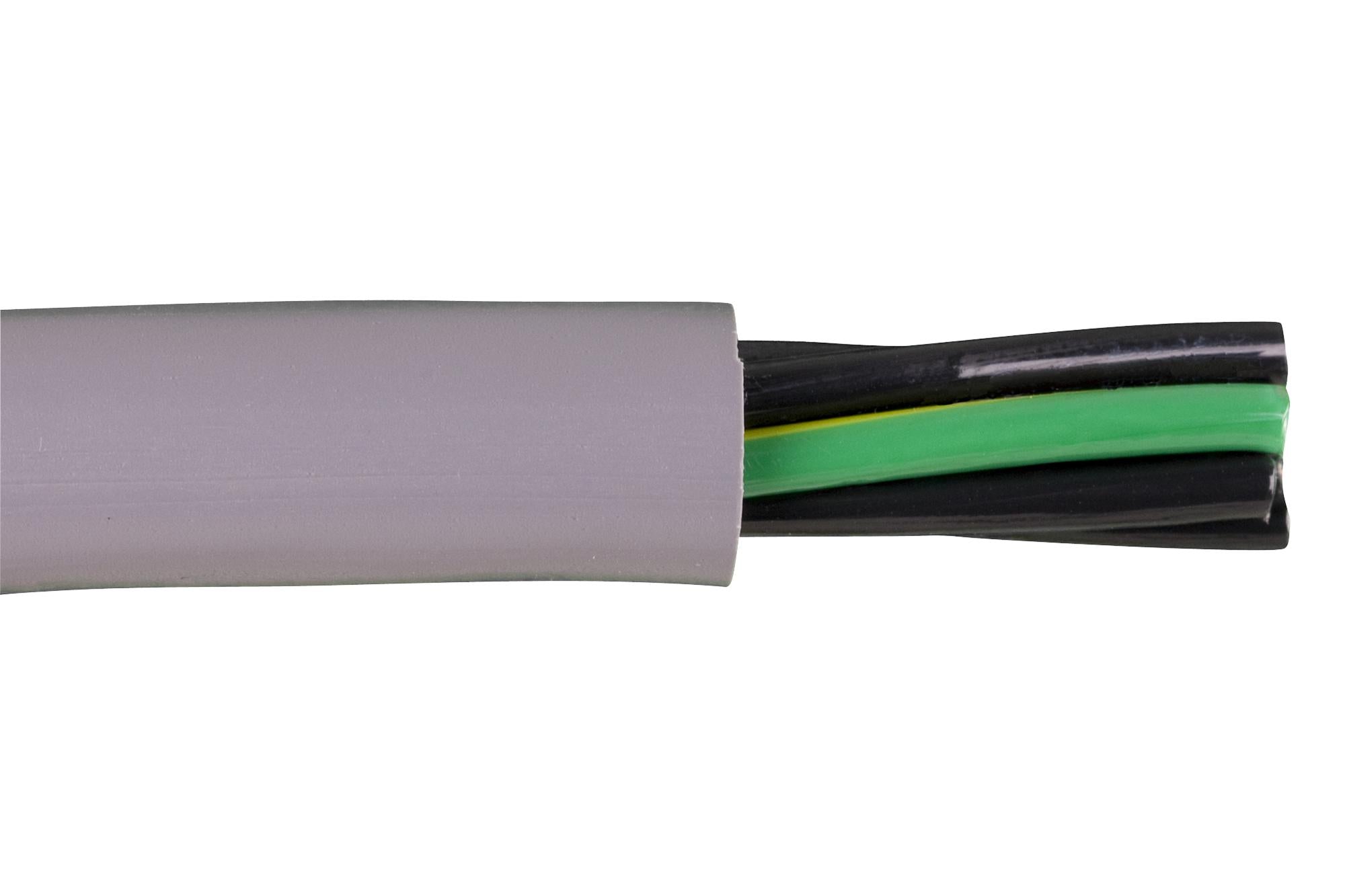 80053 SL005 UNSHLD FLEX CABLE, 4COND, 14AWG, 30.5M ALPHA WIRE