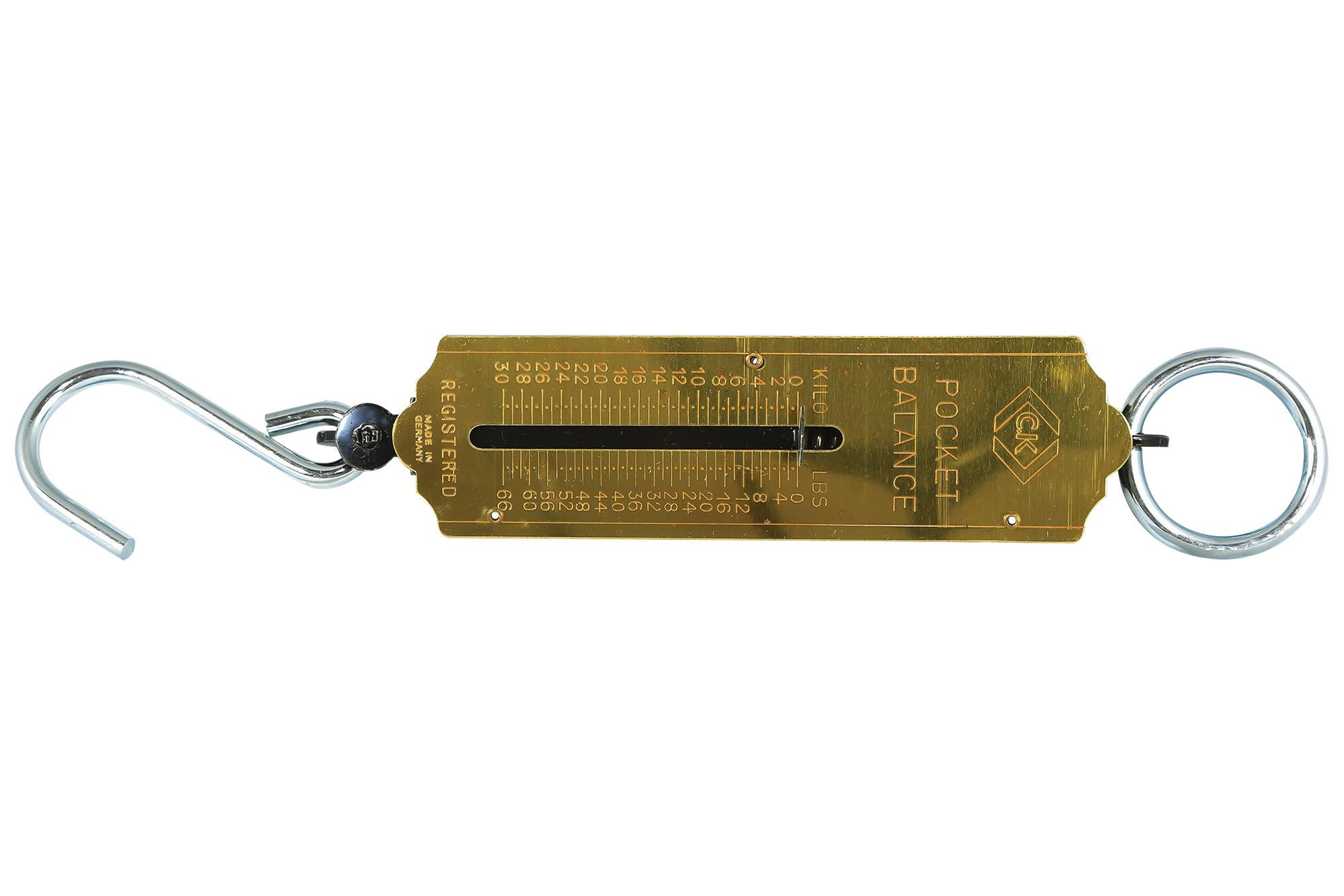 T6202 066 POCKET BALANCE, 30KG, TIN HOOK CK TOOLS