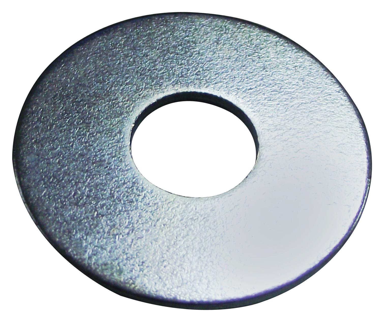DM520MUSTWAZ100- PLAIN WASHER, STEEL, 5.3MM, 20MM, PK100 TR FASTENINGS