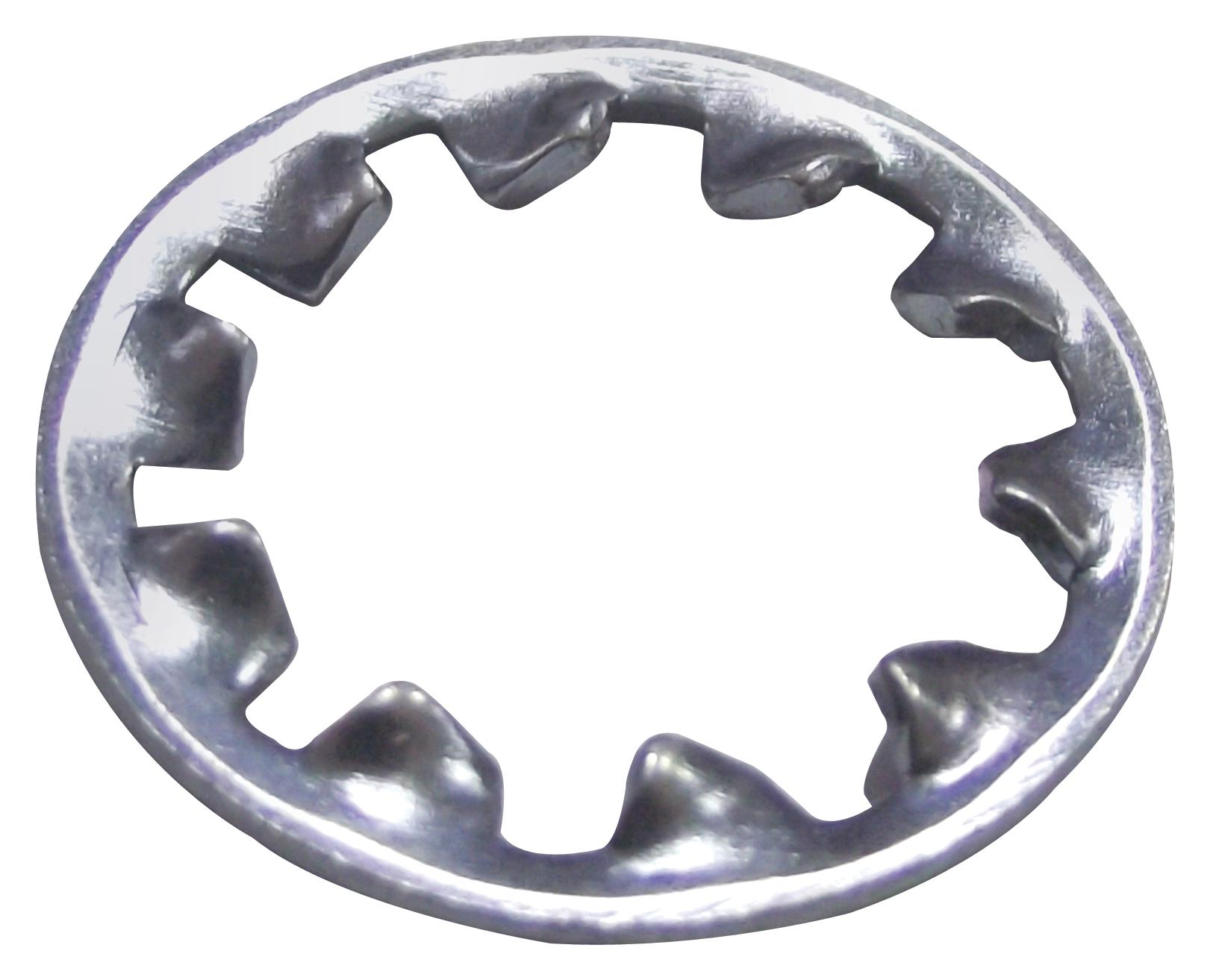 DM5-ITST-Z100DIN6797 LOCK WASHER, STEEL, 5.3MM, 10MM, PK100 TR FASTENINGS