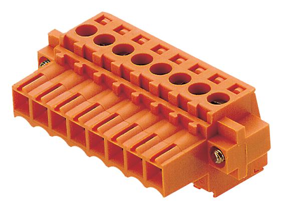 1606710000 TERMINAL BLOCK, PLUGGABLE, 9POS, 14AWG WEIDMULLER