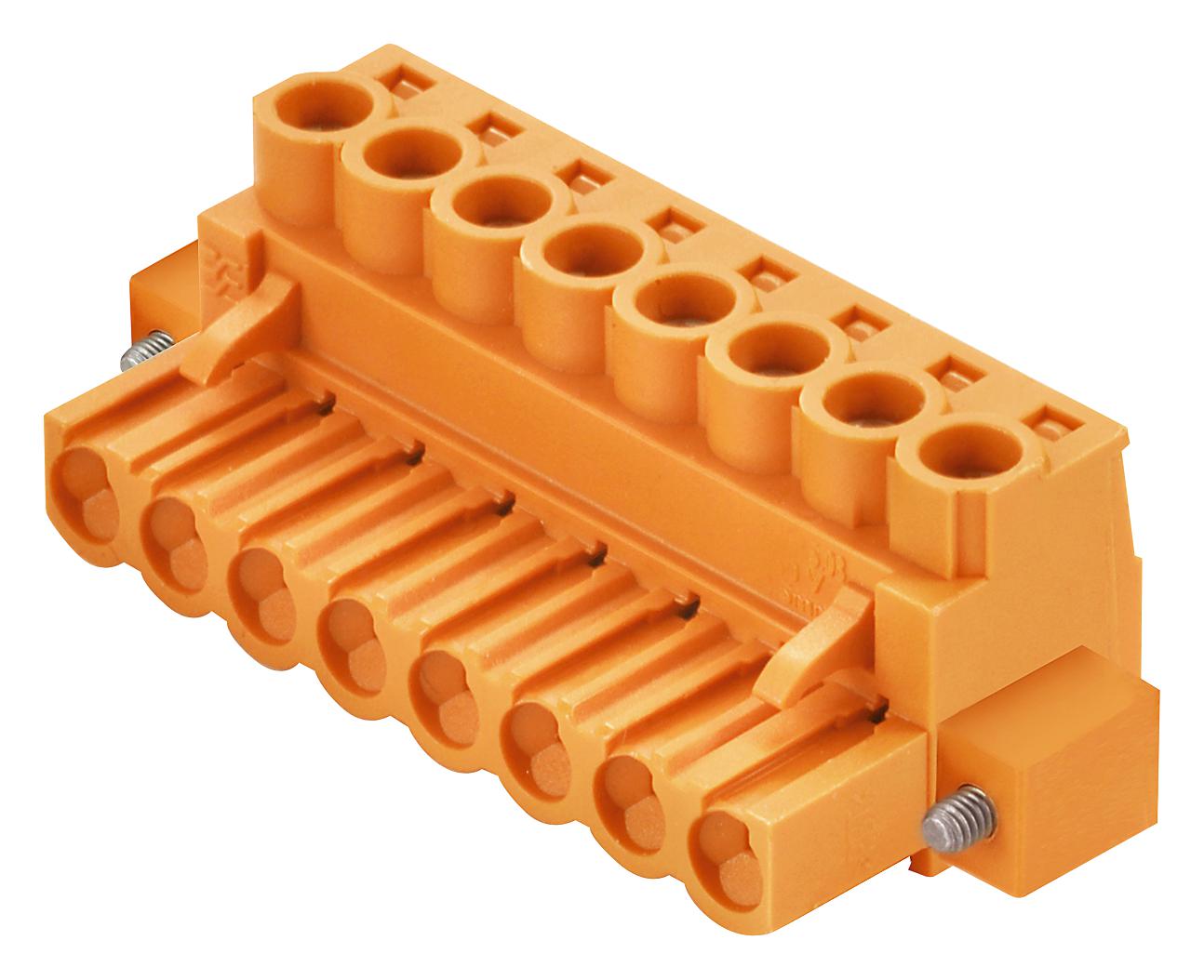 1944160000 TERMINAL BLOCK, PLUGGABLE, 9POS, 12AWG WEIDMULLER