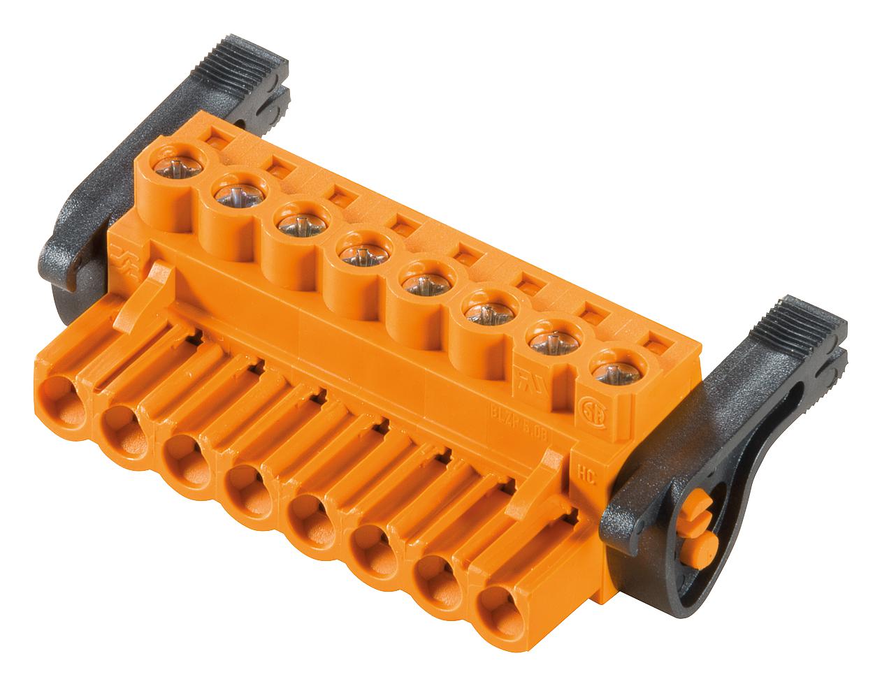 1944880000 TERMINAL BLOCK, PLUGGABLE, 7POS, 12AWG WEIDMULLER