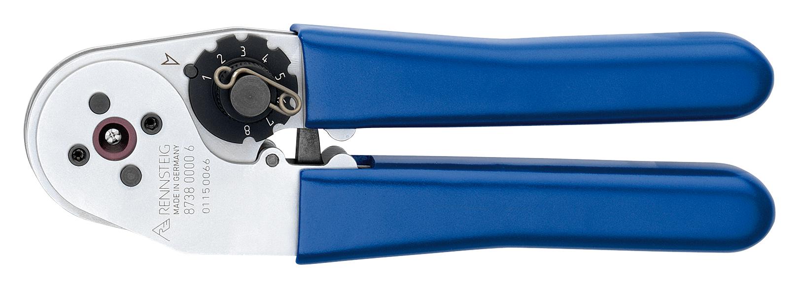 8738 0000 6 4/8 INDENT SELECTOR CRIMP TOOL, 32-20AWG RENNSTEIG