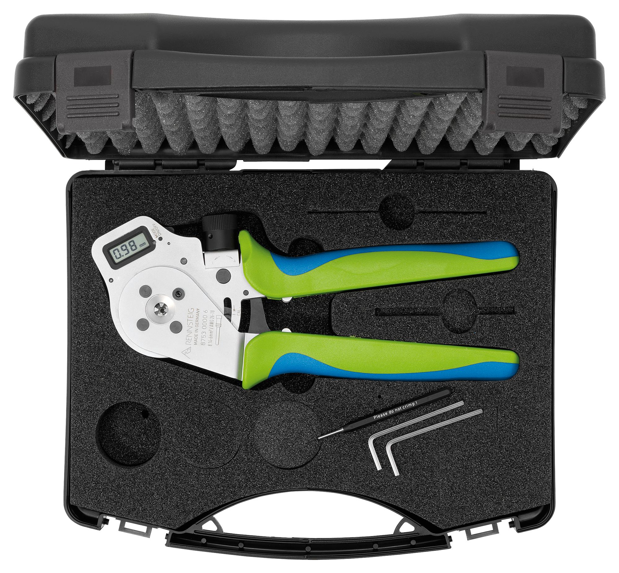 8753 0000 61 DIGICRIMP TOOL, 26-10AWG RENNSTEIG