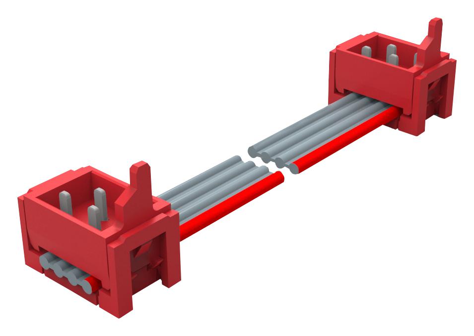 2205061-3 RIBBON CABLE, MOW PLUG, 6POS, 200MM TE CONNECTIVITY