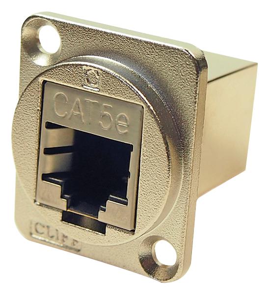 CP30220SM FTP SHLD ADAPTER, RJ45, JACK, CAT5E CLIFF ELECTRONIC COMPONENTS