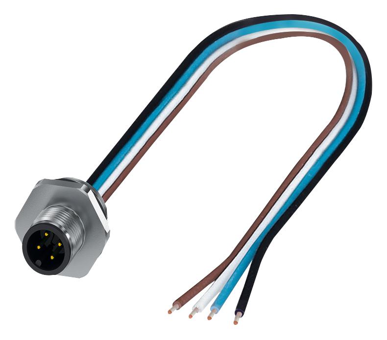1411580 SENSOR CORD, 5P, PLUG-FREE END, 0.5M PHOENIX CONTACT