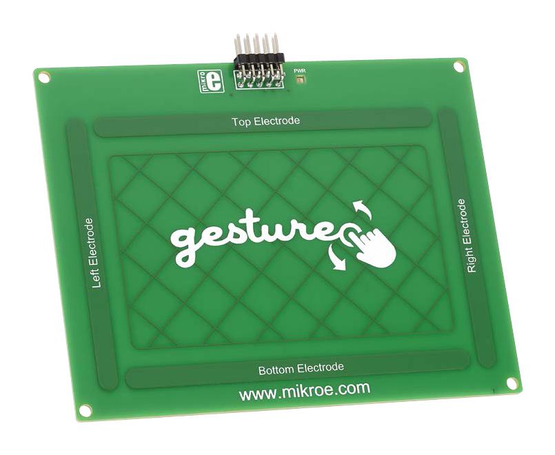 MIKROE-1723 GESTURE BOARD, MGC3130 CONTROLLER MIKROELEKTRONIKA