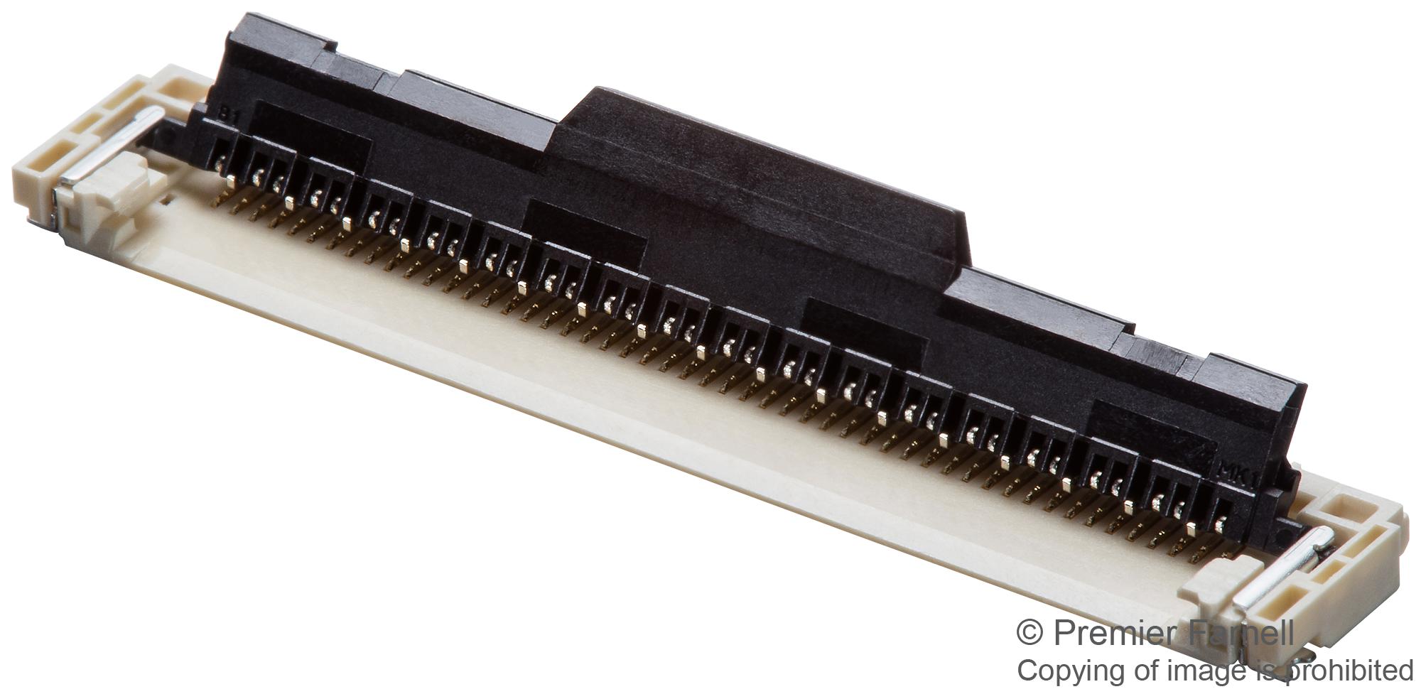 104234-5117 CONNECTOR, FFC, 51POS, 1ROW, 0.5MM MOLEX