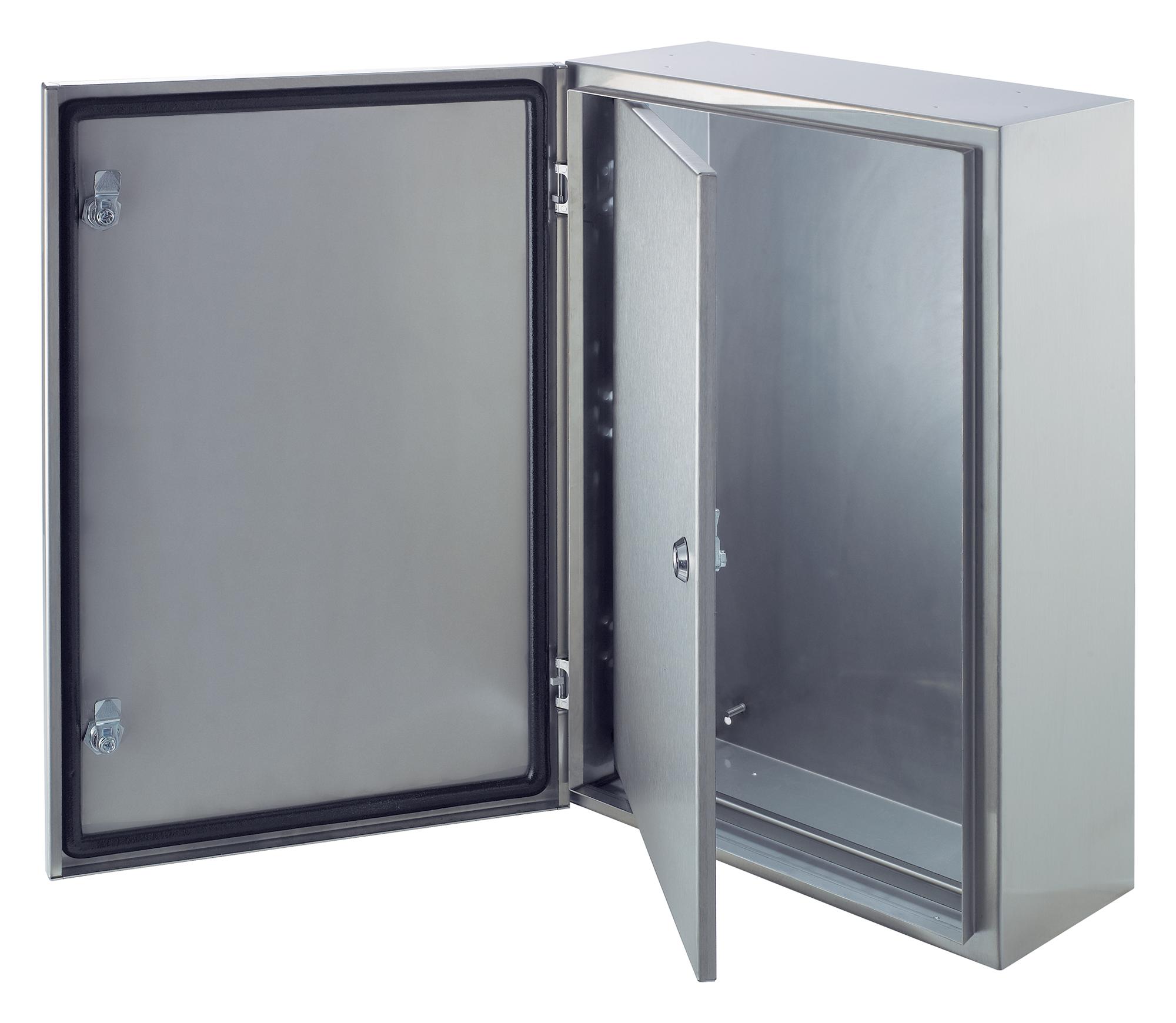SRN5520X ENCLOSURE, WALL/FLOOR, SS, GREY ABB
