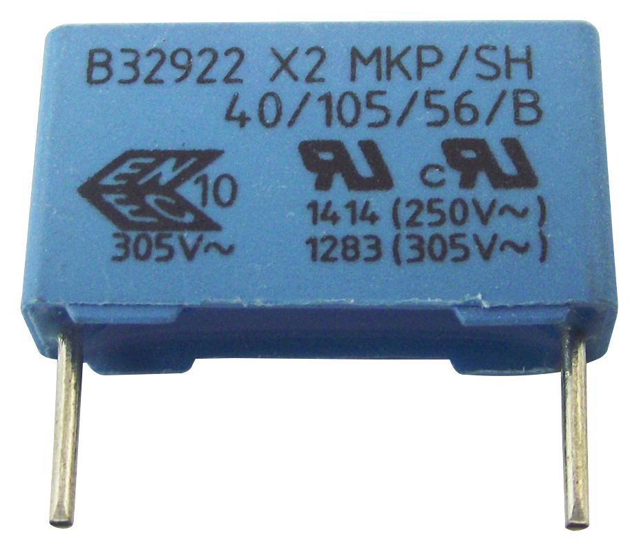 B32926C3106K000 CAP, 10µF, 10%, PP EPCOS