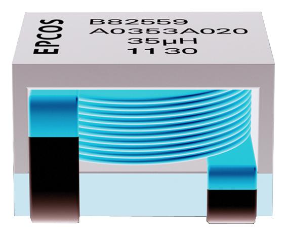 B82559A7103A025 INDUCTOR, 10UH, 24A, 7%, SHIELDED EPCOS