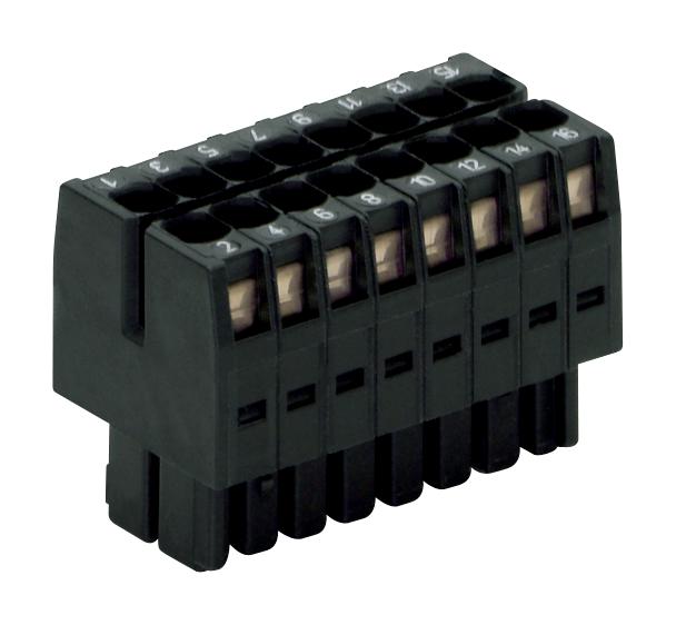 713-1107 TERMINAL BLOCK, PLUGGABLE, 14POS, 16AWG WAGO