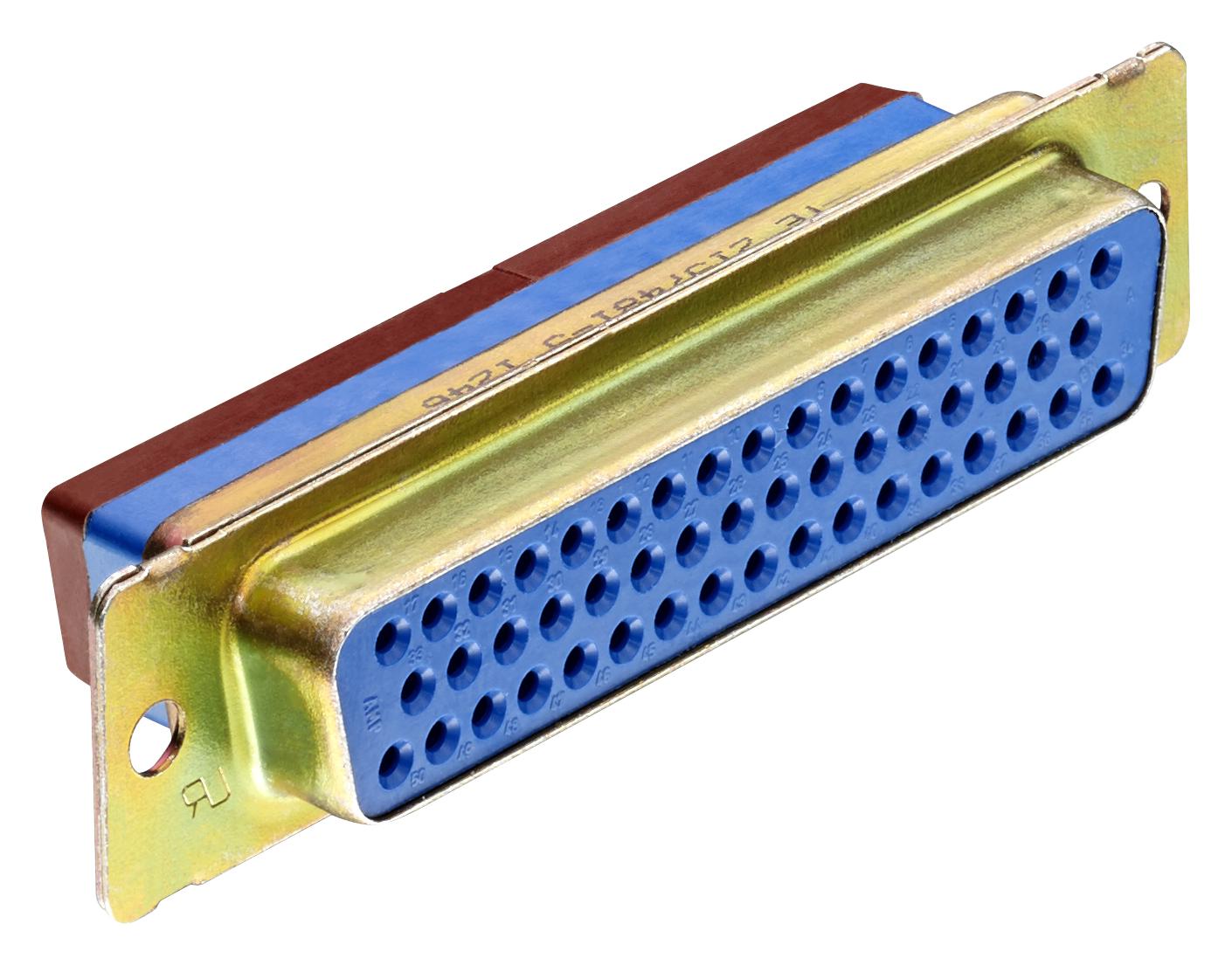 2221760-4 HD D-SUB CONNECTOR, RCPT, 62POS TE CONNECTIVITY