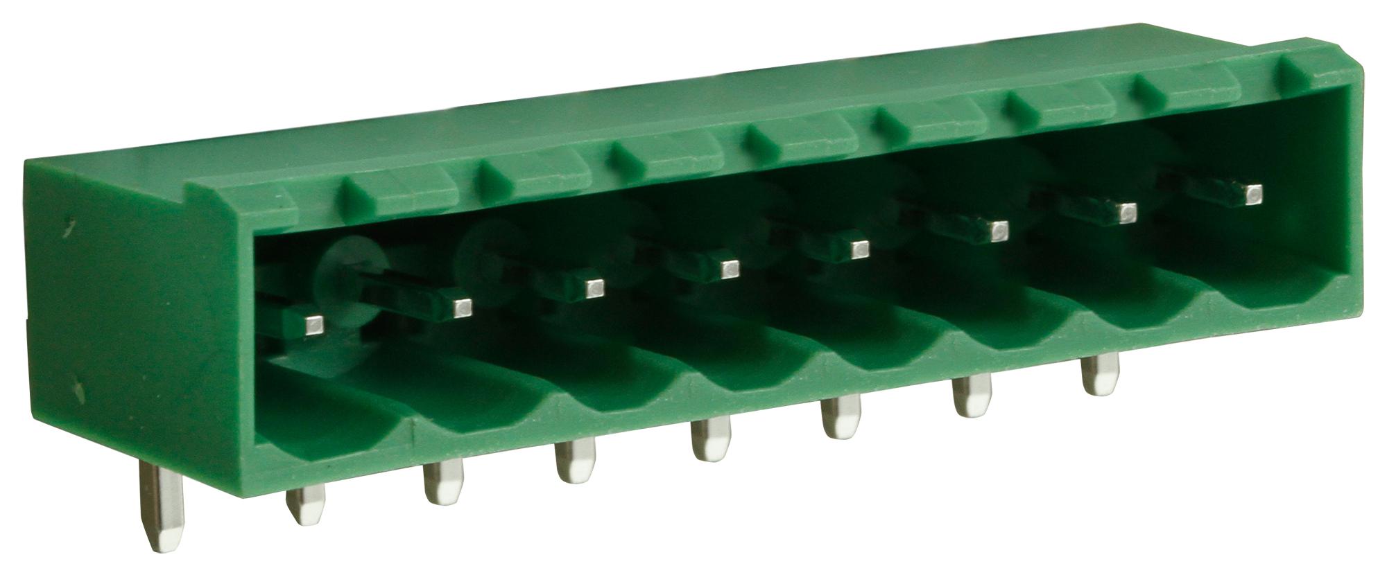 CTBP9350/8 TERMINAL BLOCK, HEADER, 8POS, R/A, TH CAMDENBOSS