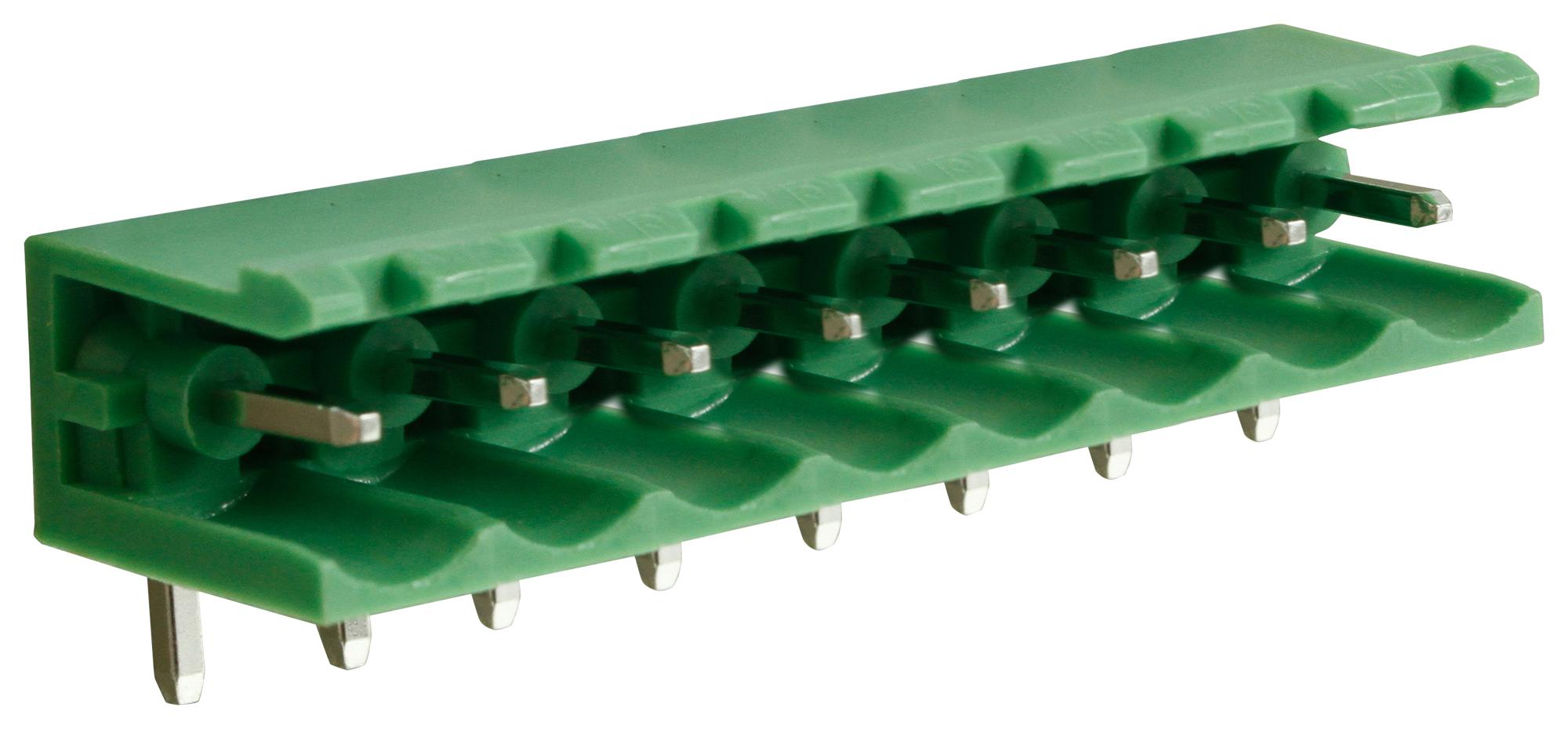 CTBP9350/8AO TERMINAL BLOCK, HEADER, 8POS, R/A, TH CAMDENBOSS