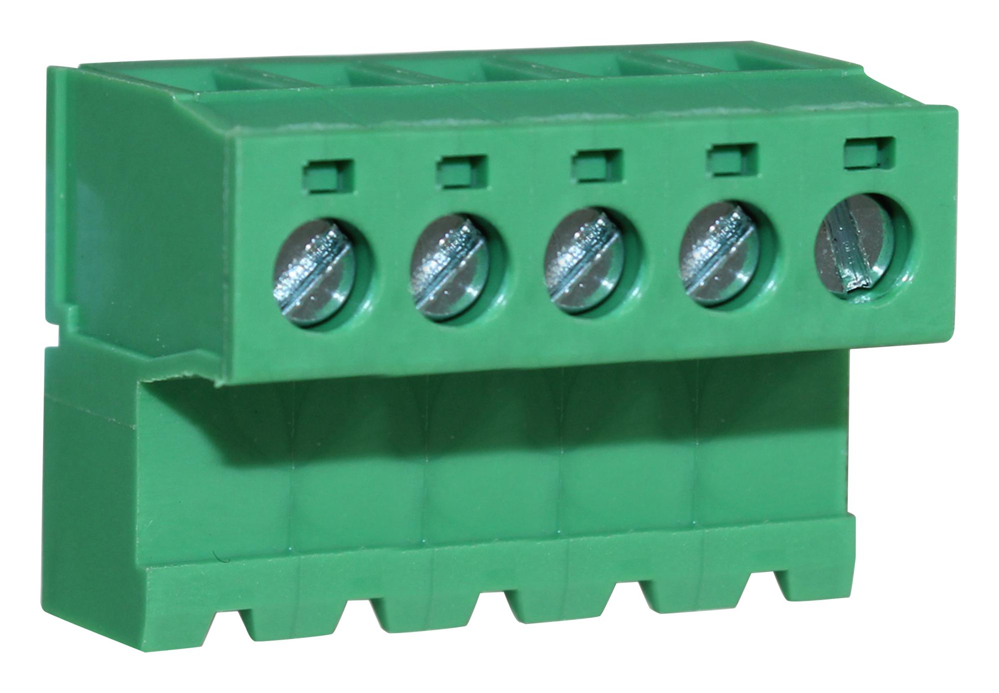 CTBP96HJ/5 SCREW TB TO MALE HEADER, 5POS, 28-14AWG CAMDENBOSS