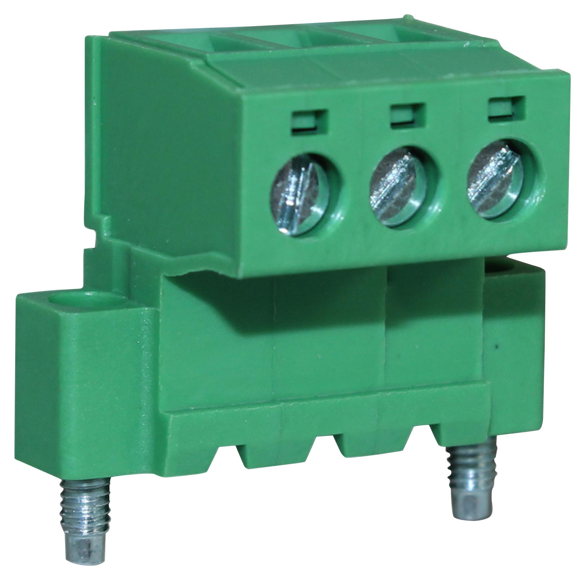 CTBP96HJ/3FL SCREW TB TO MALE HEADER, 3POS, 28-14AWG CAMDENBOSS