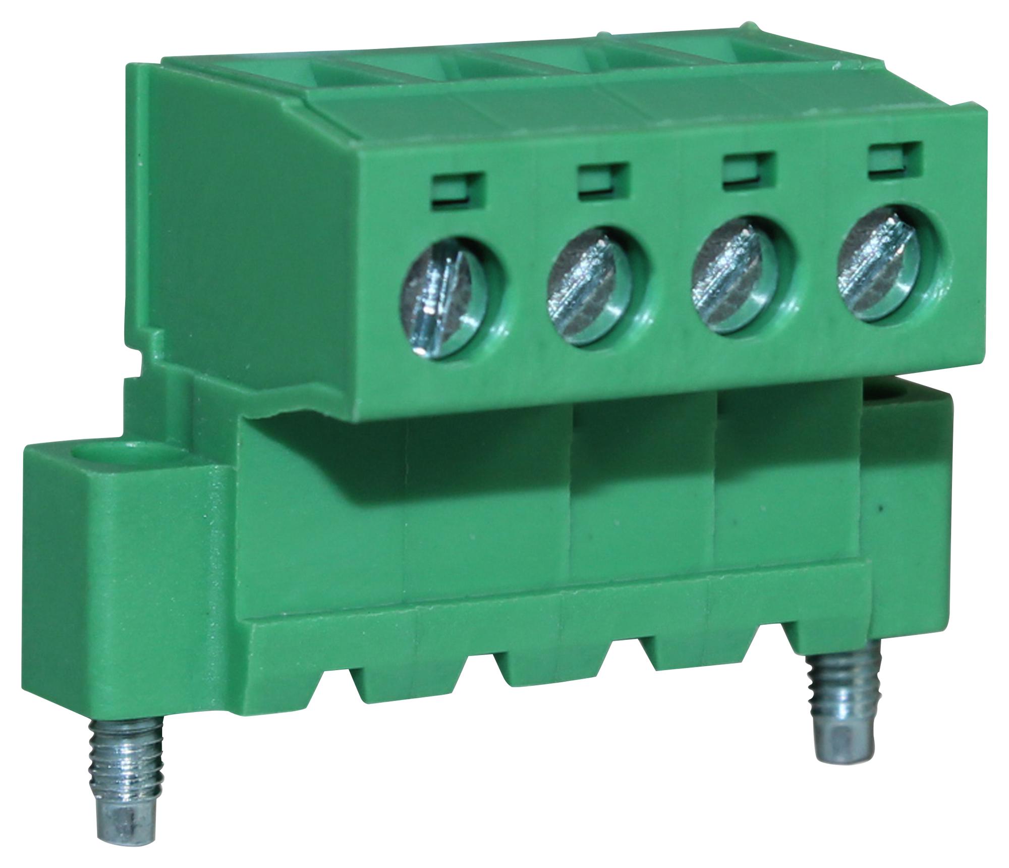 CTBP96HJ/4FL SCREW TB TO MALE HEADER, 4POS, 28-14AWG CAMDENBOSS