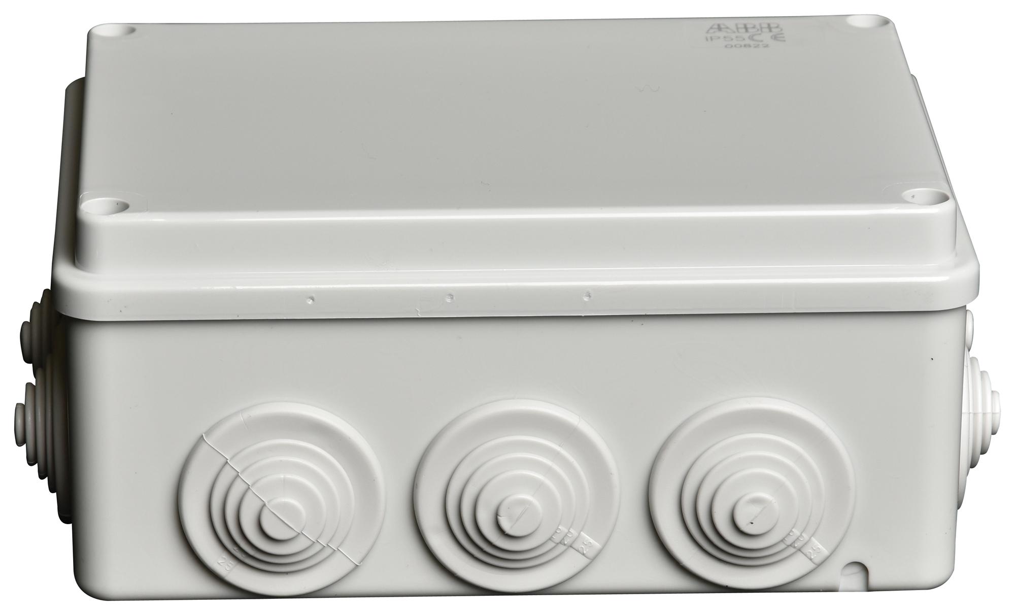 00822 JUNCTION BOX, IP55, THERMOPLASTIC, GREY ABB