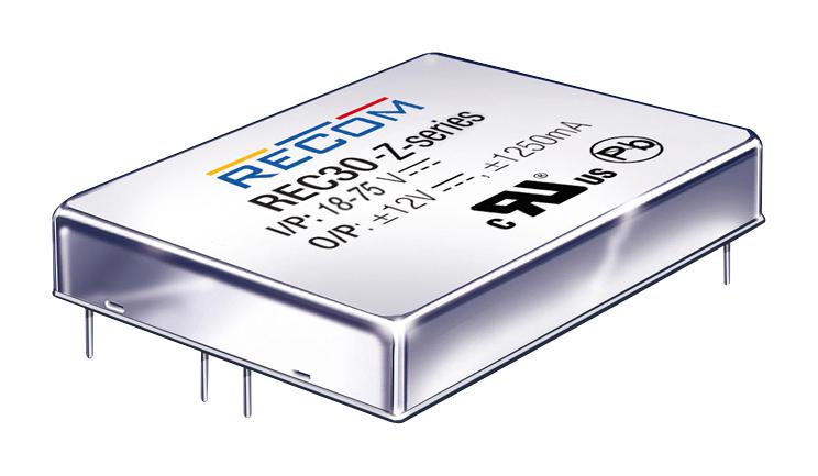 REC30-2415DZ DC-DC CONVERTER, 2 O/P, 30W RECOM POWER