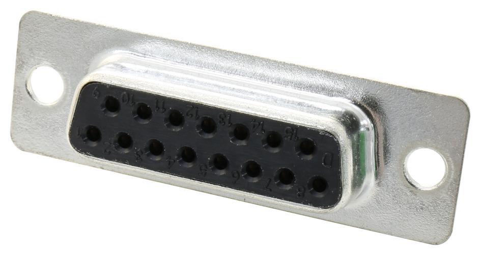 MHDB25SS D-SUB CONNECTOR, RECEPTACLE, 25POS MH CONNECTORS