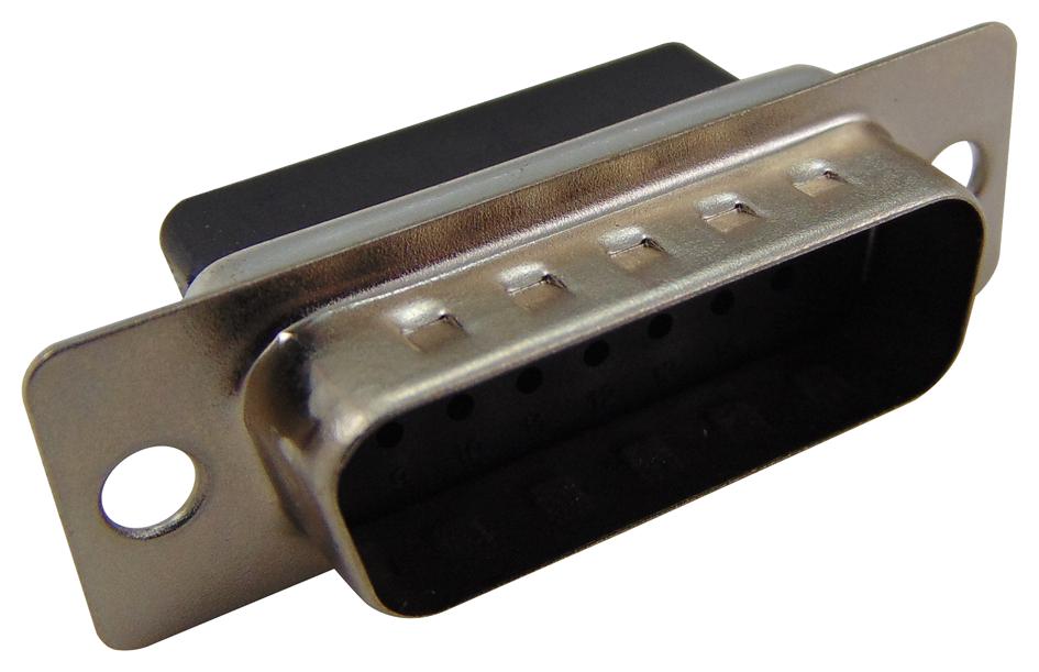 MHDBC15SP D-SUB HOUSING, PLUG, DA, STEEL MH CONNECTORS