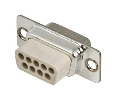 MHDBC25SS-NW D-SUB CONNECTOR, RECEPTACLE, 25POS MH CONNECTORS