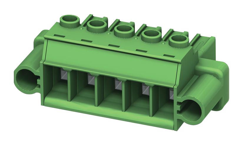 PC 5/ 5-STF1-7,62 TERMINAL BLOCK, PLUGGABLE, 5POS, 8AWG PHOENIX CONTACT