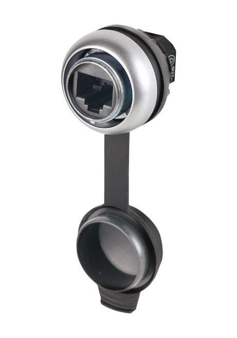 M22-RJ45-SA MOUNTING SOCKET, RJ45 ETHERNET, IP65 EATON MOELLER