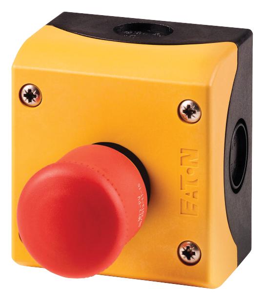 M22-PV/KC02/IY EMERGENCY STOP SWITCH, DPST-NC EATON MOELLER