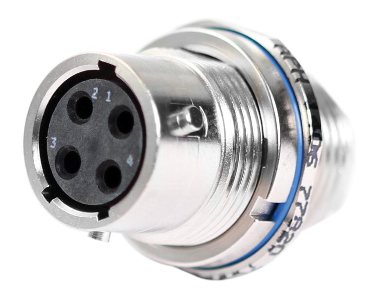 2M803-004-07NF9-4SN CIRCULAR CONN, RCPT, 9-4, JAM NUT AMPHENOL AEROSPACE