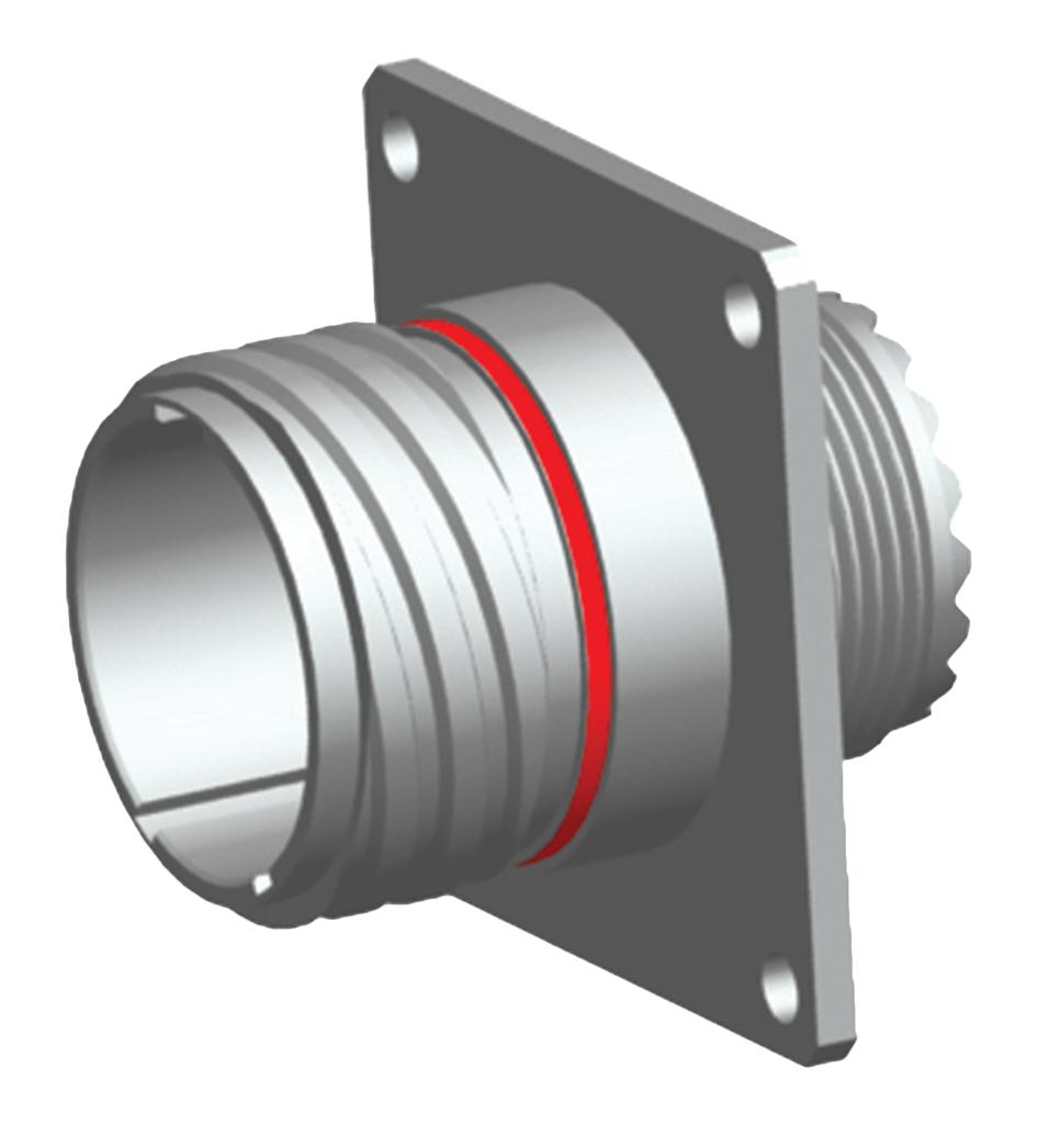 2M805-004-02NF10-200PA CIRCULAR CONN, RCPT, 10-200, WALL MOUNT AMPHENOL AEROSPACE