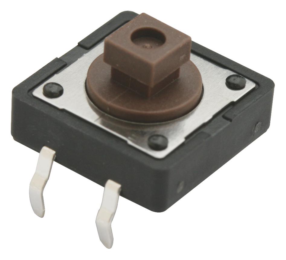 MC32874 TACTILE SWITCH, SPST-NO, 0.05A, 12V, THD MULTICOMP