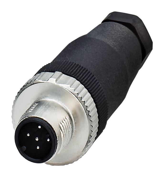 1542965 SENSOR CONNECTOR, M12, PLUG, 5POS PHOENIX CONTACT