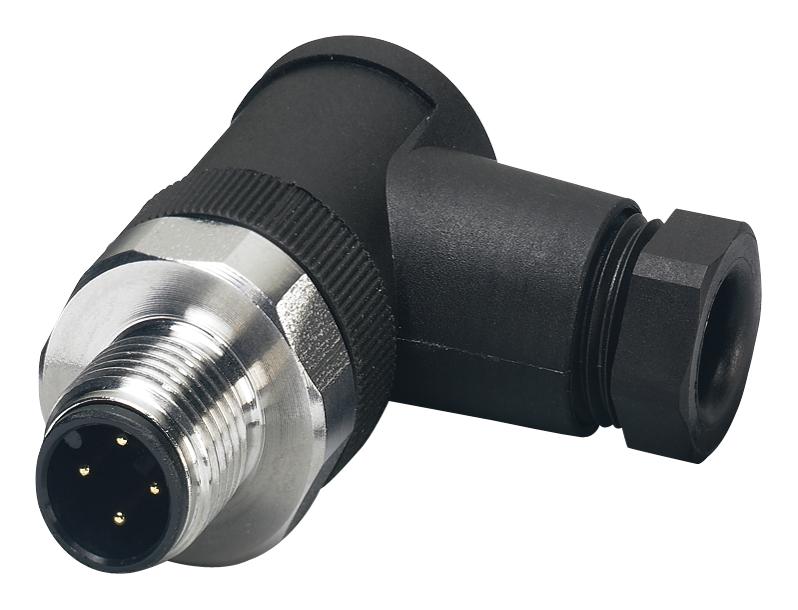 1553200 SENSOR CONNECTOR, M12, PLUG, 4POS PHOENIX CONTACT