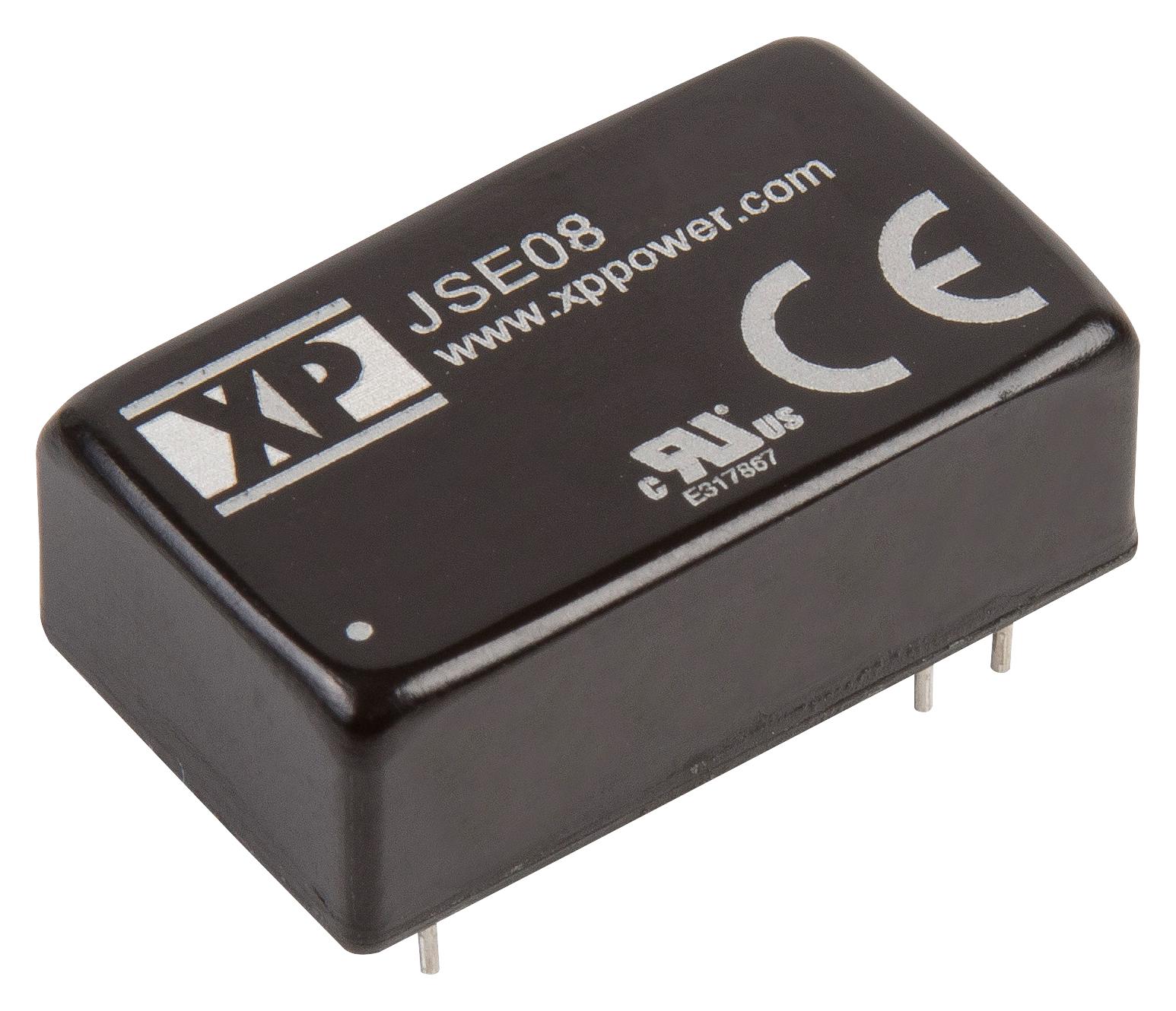JSE0812D15 DC-DC CONVERTER, 2 O/P, 8W XP POWER