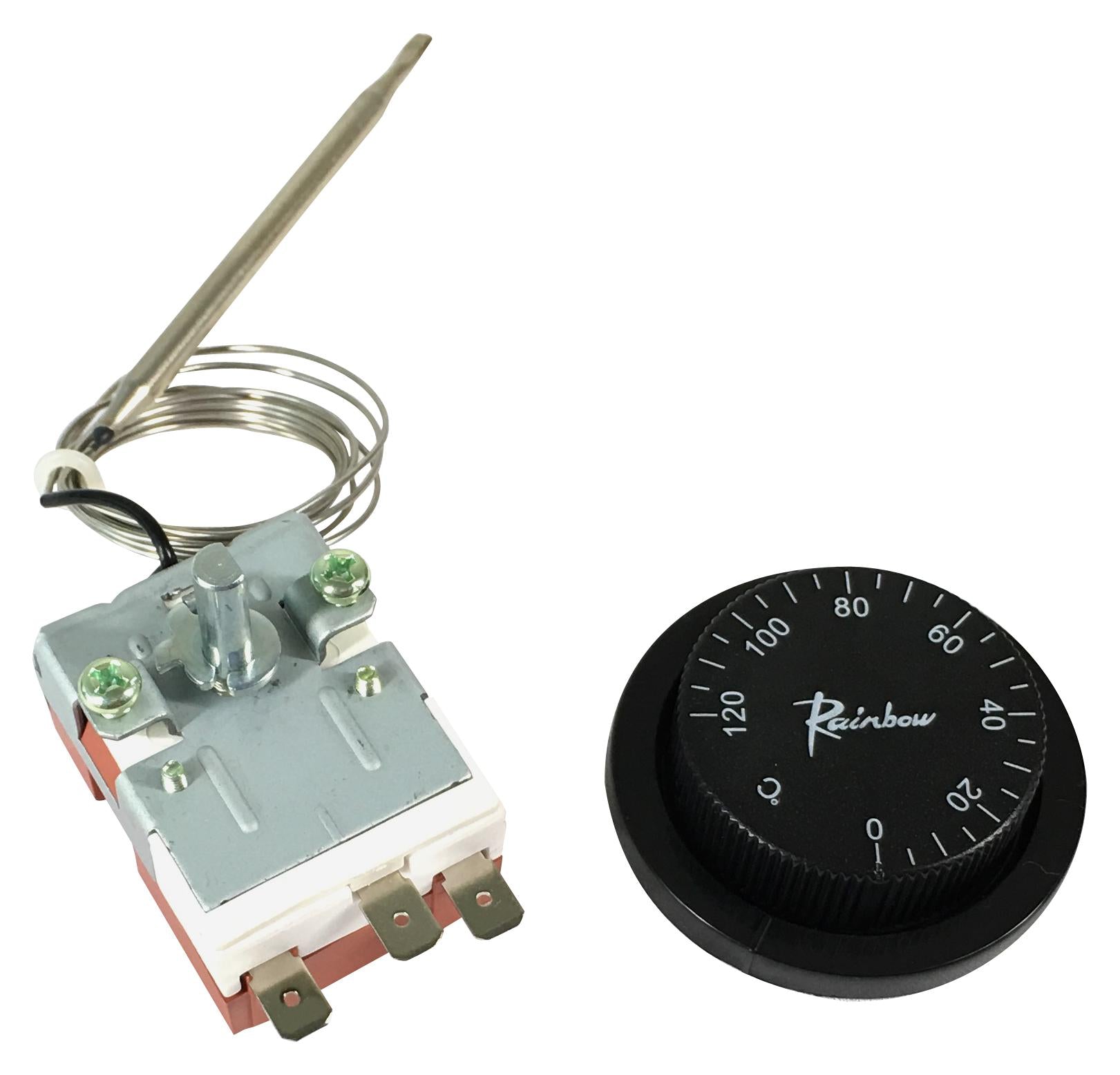 TS-090S R CAPILLARY THERMOSTAT, 0-90 DEG C, 20A MULTICOMP PRO