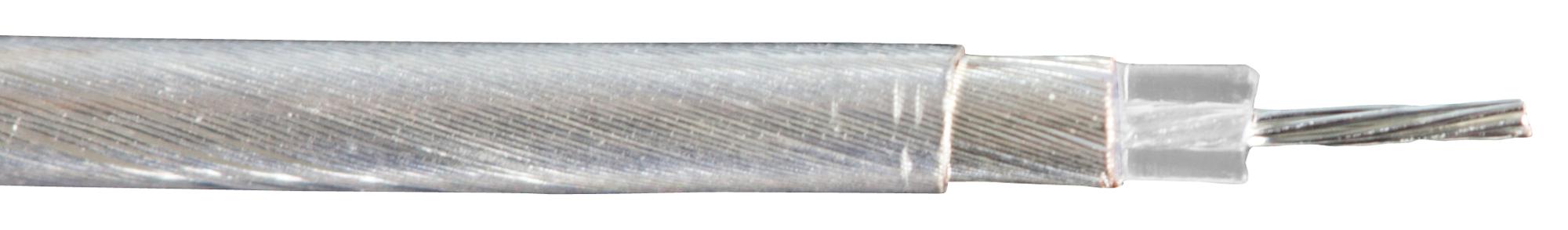 9448 WH033 MICRO COAX CABLE, 0.0008MM², WHITE, 100M ALPHA WIRE