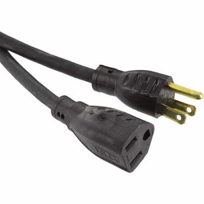 17461 POWER CORD, NEMA 5-15R/NEMA 5-15P, 3M VOLEX