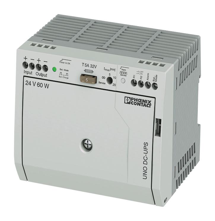 2905907 UPS, 24VDC, 60W, DINRAIL PHOENIX CONTACT