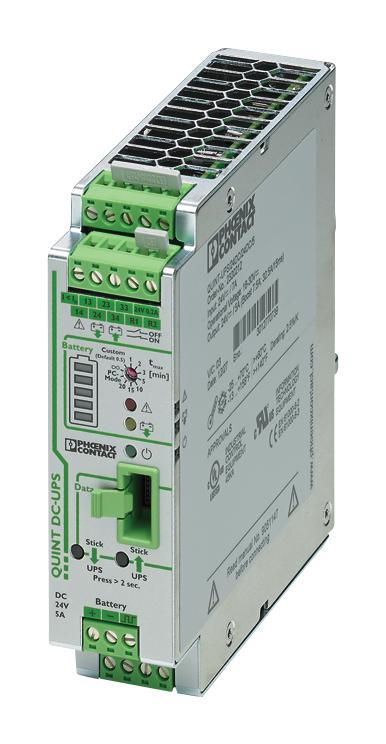2320212 UPS, 24VDC, 120W, DINRAIL PHOENIX CONTACT
