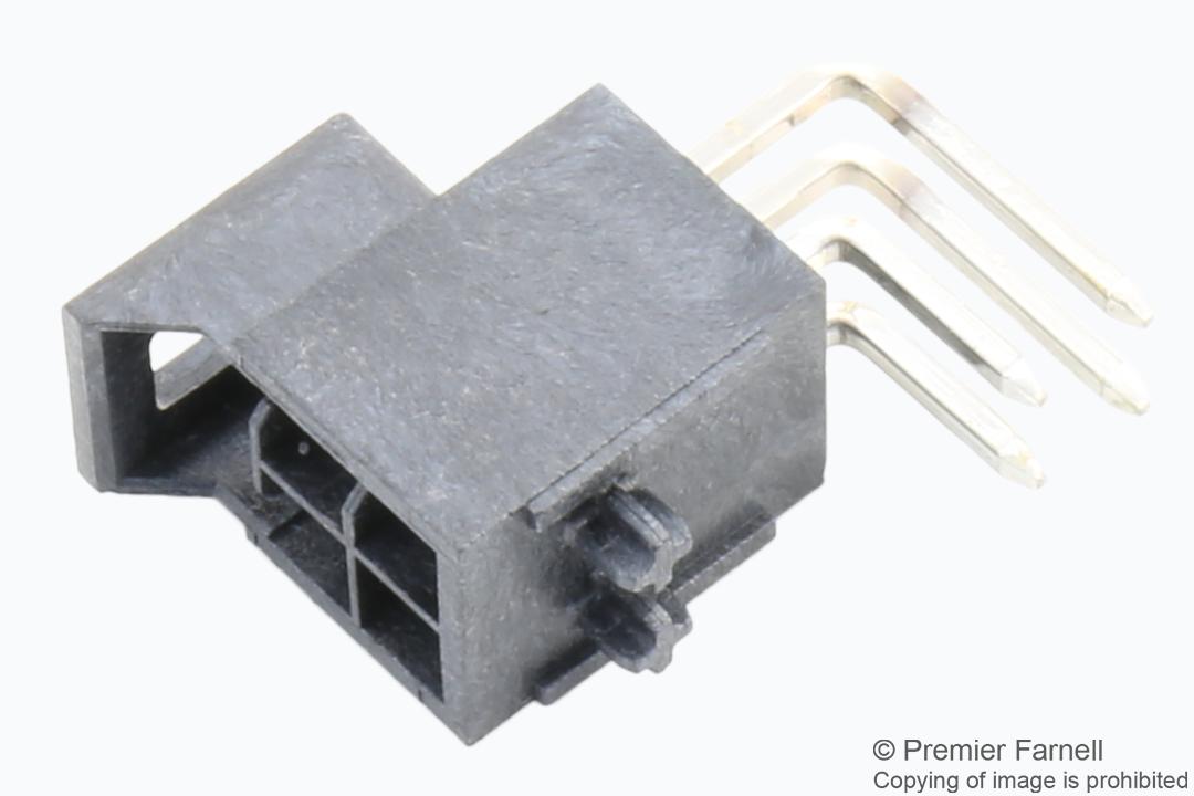 105314-1204 CONNECTOR, HEADER, 4POS, 2ROW, 2.5MM MOLEX