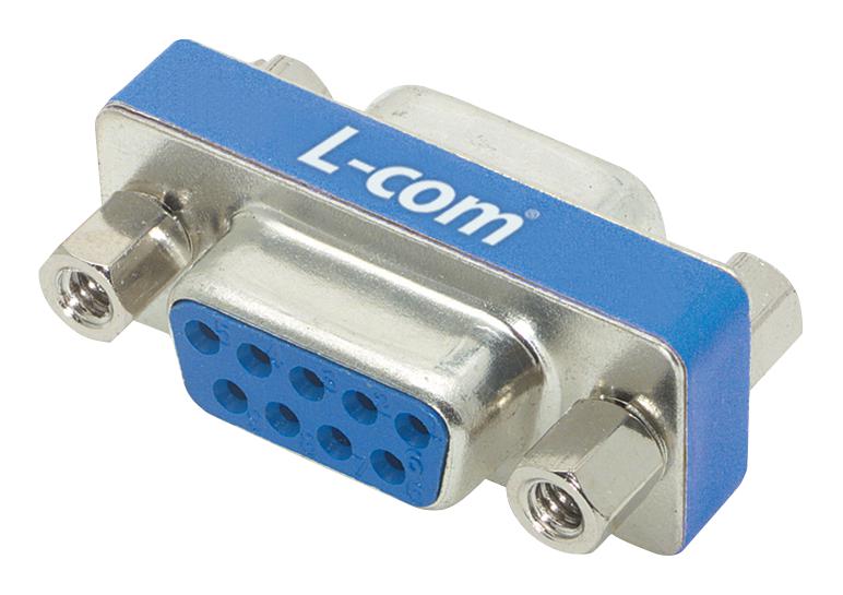 DGB9F GENDER CHANGER, 9POS, RCPT-RCPT L-COM