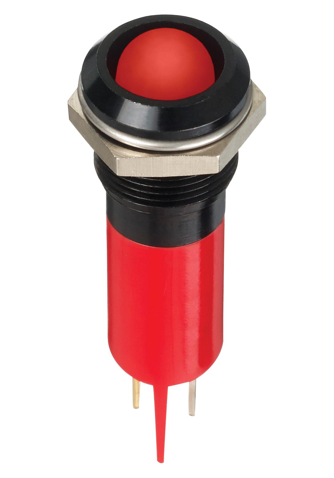 Q12P1BXXHR220E LED INDICATOR, PANEL, 12MM, RED, 220V APEM