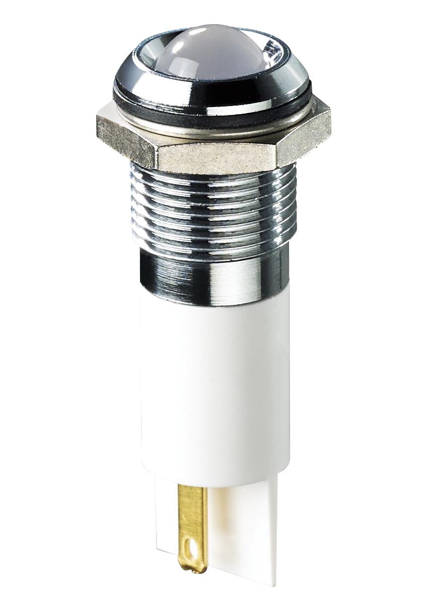 Q14P1CZZRYG24E LED INDICATOR, PANEL, 14MM, RED/YEL/GRN APEM