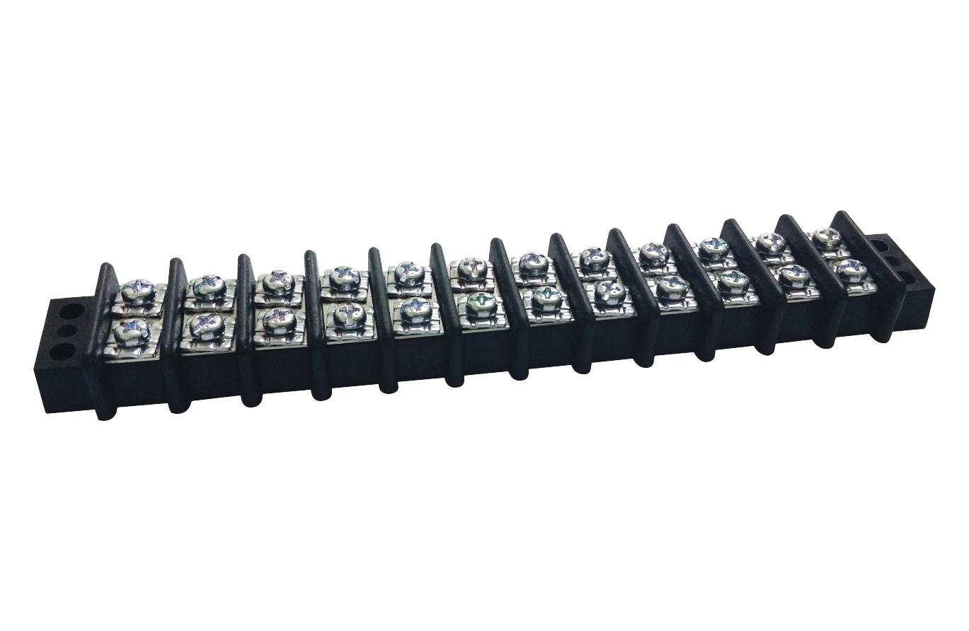 MC001347 TERMINAL BLOCK, BARRIER, 8POS, 10AWG MULTICOMP PRO